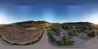 Adobe House 360 Aerial View